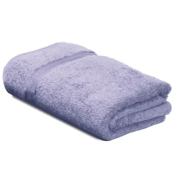 Parure de bain 5 pièces ROYAL CRESENT Bleu Lavande 650g/m2