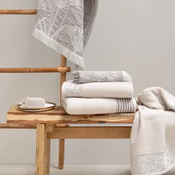 Parure de bain DRY VINE coton 7 pièces