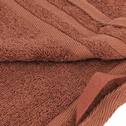 Parure de bain EFFICIENCE PURE rouge Country 7 pièces