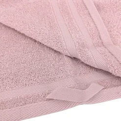 Parure de bain EFFICIENCE PURE rose Flamingo 5 pièces