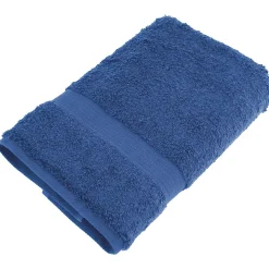 Parure de bain LUXOR 5 pièces bleu