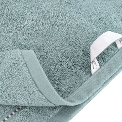 Parure de bain par 4 coton 500 g/m² CHARM bleu Olympique