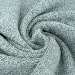 Parure de bain par 4 coton 500 g/m² CHARM bleu Olympique