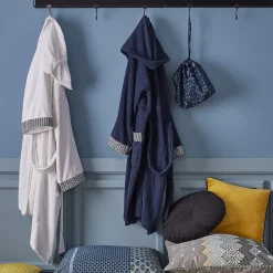 Peignoir adulte à capuche en coton éponge XL