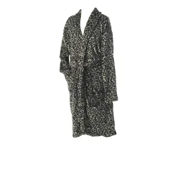 Peignoir Col Chale Collection Leopard