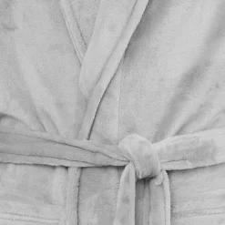 Peignoir polaire mixte chaud & doux Gris Cendré M KOMO