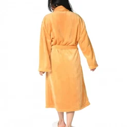 Peignoir polaire mixte chaud & doux Caramel XL KOMO