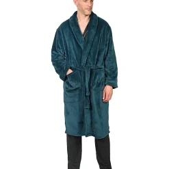 Peignoir polaire mixte chaud & doux Petrol S KOMO