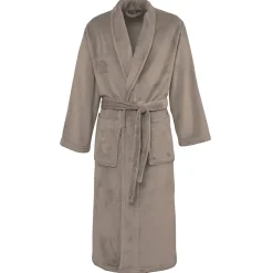 Peignoir polaire mixte chaud & doux Noisette M KOMO