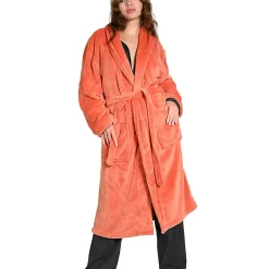Peignoir polaire mixte chaud & doux Corail S KOMO