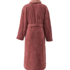 Peignoir polaire mixte côtelé ultra chaud Terre Brulée 5 - XXL NOTTING HILL