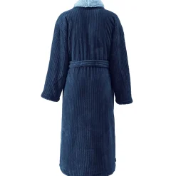 Peignoir polaire mixte côtelé ultra chaud Denim XL NOTTING HILL