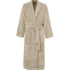 Peignoir éponge homme-femme col châle 400 g/m² Sable L STUDIO
