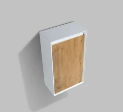 Petit lave-mains en céramique sanitaire KW198 - 42x28x15cm - blanc brillant Avec cache chrome