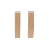 Pieds 20cm FIJI en bois pour meubles