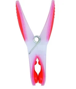 Pinces à linge multicolores bi-matière MSV, 12 pièces