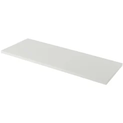Plan de toilette blanc mat L.120 x l.45 x ép.2,8 cm, GoodHome Perma