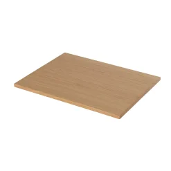 Plan de toilette GoodHome Avela placage chêne 60 cm