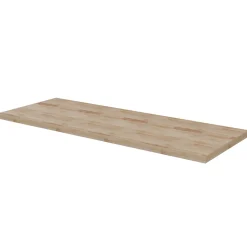Plan de toilette GoodHome Hartland L. 120 cm chêne