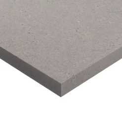 Plan de toilette L.60 x l.45 x ép.2 cm, effet granite gris, Cadélia