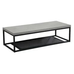 Plan de toilette suspendu WILL -Ep. 3,8cm L120cm + structure métal