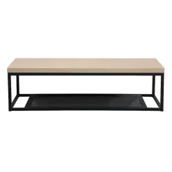 Plan de toilette suspendu WILL -Ep. 3,8cm L120cm + structure métal
