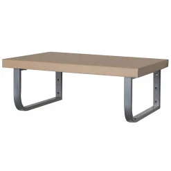 Plan de toilette suspendu seul - WILL - 60 cm - Ep. 3,8 cm