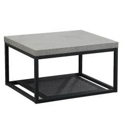 Plan de toilette suspendu WILL -Ep. 3,8cm L60cm + structure métal