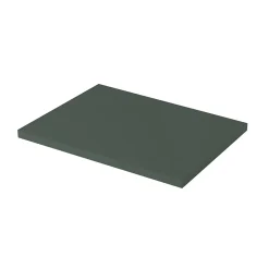 Plan de toilette vert mat L.60,4 x l.45,2 x ép.2,8 cm, GoodHome Perma