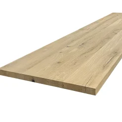 Plan de travail Chêne massif pleines lames 2400 x 800 x 40 mm