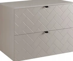 Plan de travail pour meuble de salle de bain VENA FLOW cachemire mat 80 cm