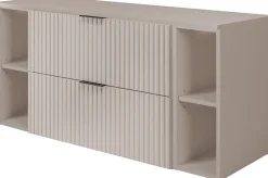 Plan de travail pour meuble de salle de bain VENA FLOW cachemire mat 120 cm