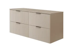 Plan de travail pour meuble de salle de bain VENA FLOW cachemire mat 120 cm