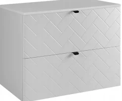 Plan de travail pour meuble de salle de bain VENA FLOW blanc mat 60 cm