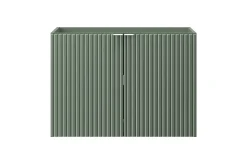 Plan de travail pour meuble de salle de bain LINE REED GREEN vert SAUGE 80 CM