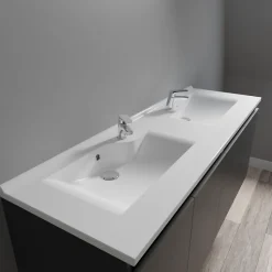 Plan double vasque design 120 cm RESILOGE