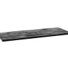 Plan Naturel Stilla 120x2,5x46 cm noir (STILLAF12021)