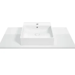 Plan Naturel Stilla 90x2,5x46 cm blanc (STILLAF09002)