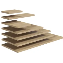 Plan Naturel Stilla 90x2,5x46 cm marron (STILLAF09001)