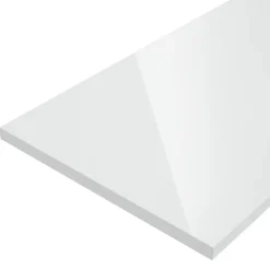 Plan Naturel Stilla 120x2,5x46 cm blanc (STILLAF12023)