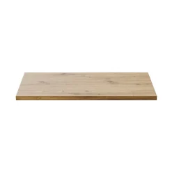 Plan pour meuble sous vasque BRAZZA 80 cm Chene clair Epaisseur 2,5 cm À poser