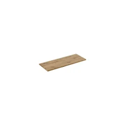 Plan pour meuble sous vasque BRAZZA 120 cm Chene clair Epaisseur 2,5 cm À poser