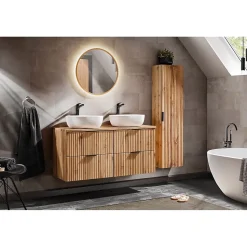 Plan pour meuble sous vasque NOXERA 120 cm Coloris chene wotan À poser