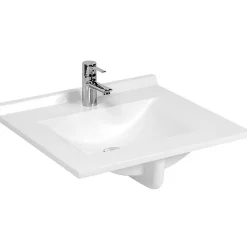 Plan simple vasque en résine de synthèse RESIPLAN - 60 cm