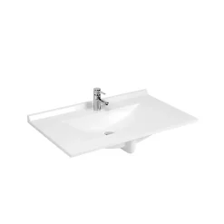 Plan simple vasque en résine de synthèse RESIPLAN - 90 cm