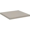 Plan vasque 40 cm VANO Finition marron congo L40 x P40 x H2 cm À poser