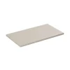 Plan vasque BELLA 80 cm Coloris marron congo Finition mate pour meuble suspendu
