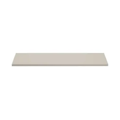 Plan vasque BELLA 120 cm Coloris marron congo Finition mate pour meuble suspendu