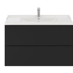 Plan vasque blanc GoodHome Lana 100 cm