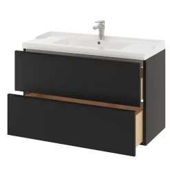 Plan vasque blanc GoodHome Lana 100 cm